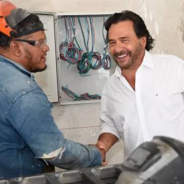 Del sueño a las aulas: la Escuela Técnica Nikola Tesla supera el 90% de avance y se prepara para transformar la región 